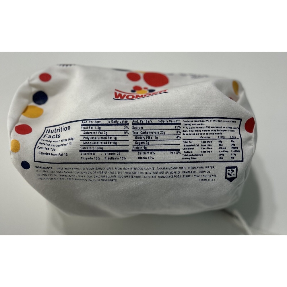 Wonder Bread Foldable Windbreaker Pullover * Larg… - image 3